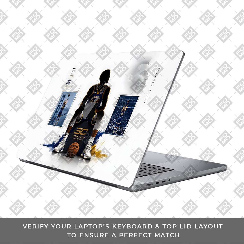 Curry 30 MacBook Pro 13 Intel 2020 3D Laptop Skin