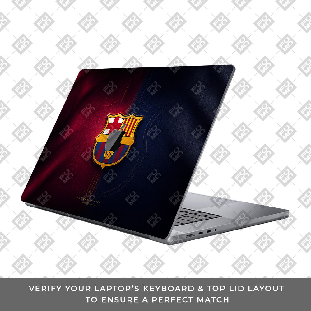 Catalan Pride Barcelona Legacy MacBook Pro 13 M1 2020 3D Laptop Skin