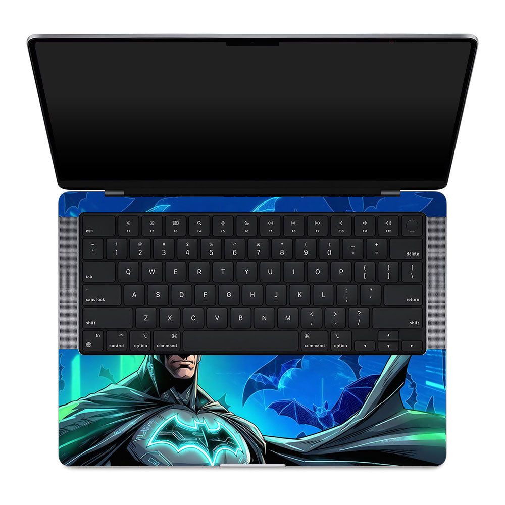 Gotham's Guardian Batman MacBook Pro 14 M1, M2, M3, M4 2021-2024 3D Laptop Skin
