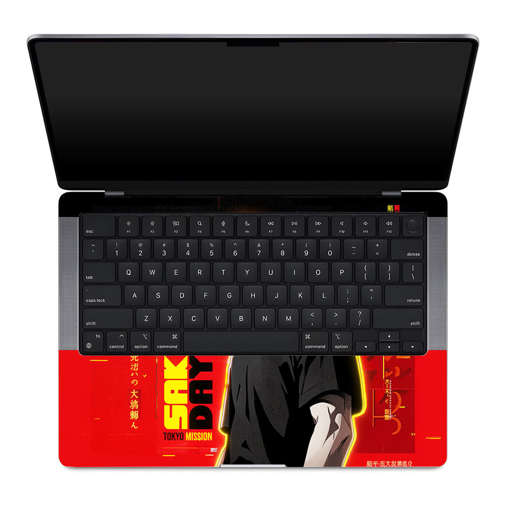 Taro Sakomoto MacBook Pro 14 M1, M2, M3, M4 2021-2024 3D Laptop Skin