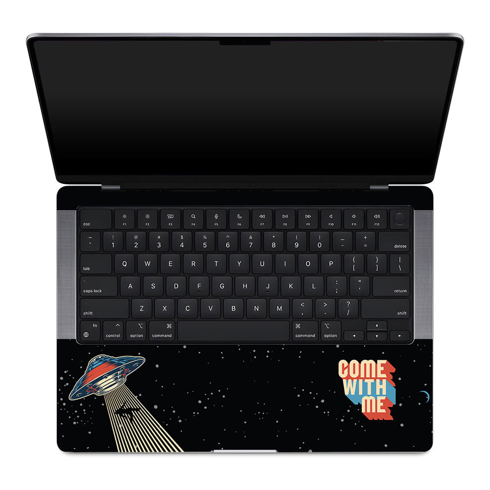 Come with Me MacBook Pro 14 M1, M2, M3, M4 2021-2024 3D Laptop Skin