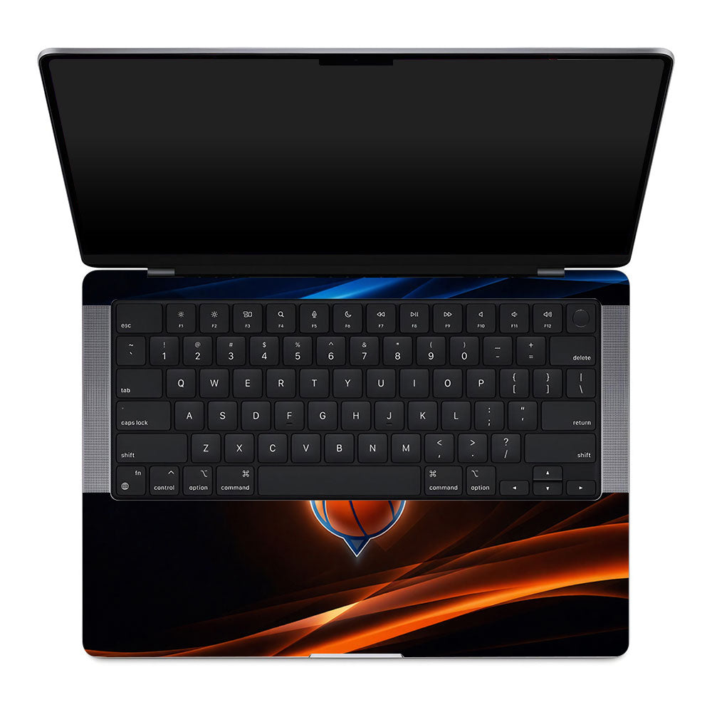 Knicks Glow MacBook Pro 14 M1, M2, M3, M4 2021-2024 3D Laptop Skin
