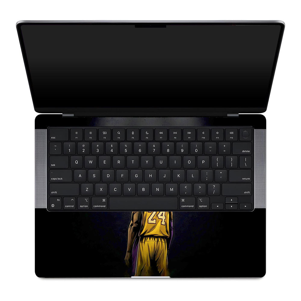 Mamba Legacy MacBook Pro 14 M1, M2, M3, M4 2021-2024 3D Laptop Skin