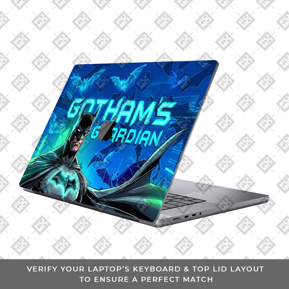 Gotham's Guardian Batman MacBook Pro 16 2019 3D Laptop Skin
