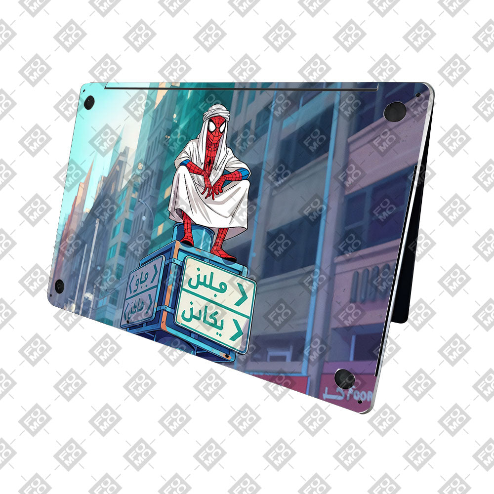Arabian Spider Man MacBook Pro 16 2019 3D Laptop Skin