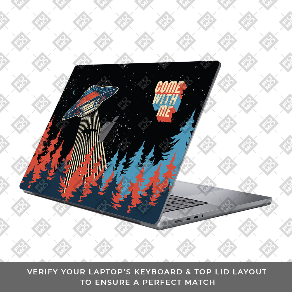 Come with Me MacBook Pro 16 2019 3D Laptop Skin