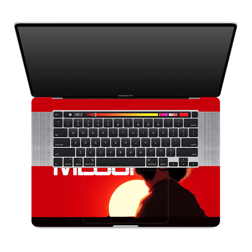 Messi Sunset Icon MacBook Pro 16 2019 3D Laptop Skin