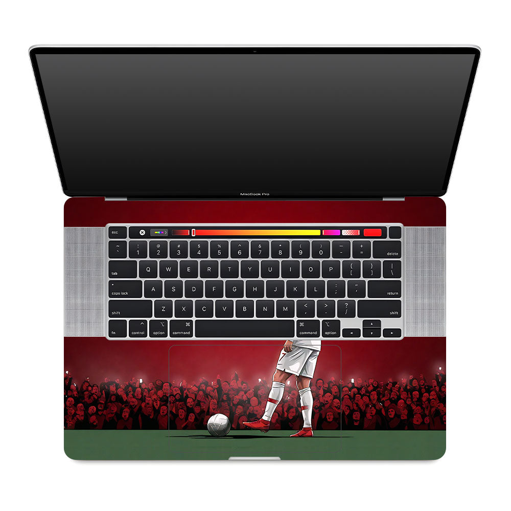 Ronaldo Cold Mode MacBook Pro 16 2019 3D Laptop Skin