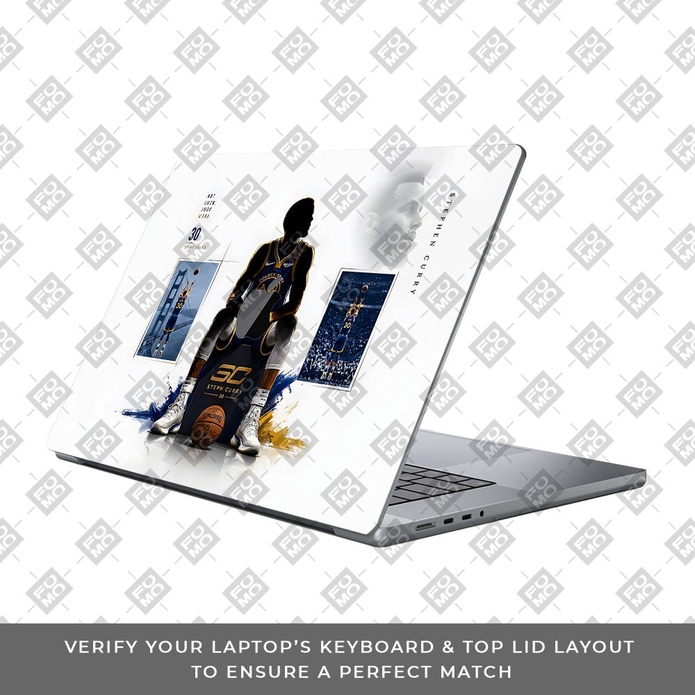 Curry 30 MacBook Pro 16 2019 3D Laptop Skin