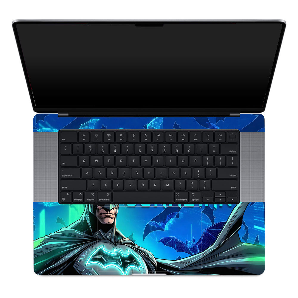 Gotham's Guardian Batman MacBook Pro 16 M1, M2, M3, M4 2021-2024 3D Laptop Skin