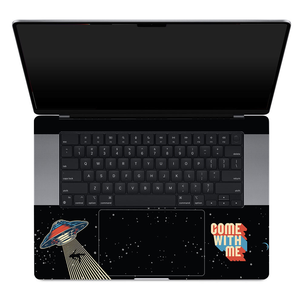 Come with Me MacBook Pro 16 M1, M2, M3, M4 2021-2024 3D Laptop Skin
