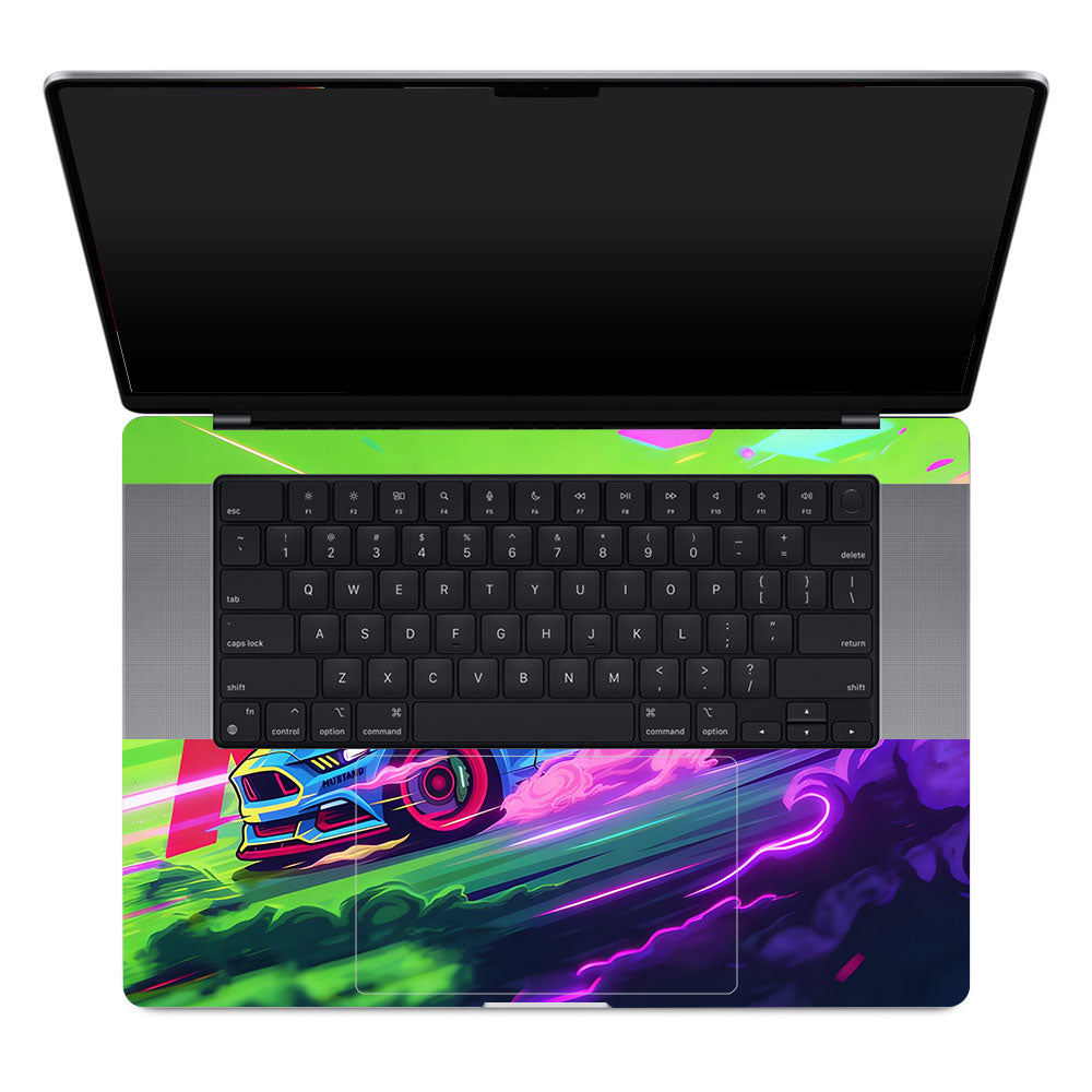 Ford Mustang Legacy MacBook Pro 16 M1, M2, M3, M4 2021-2024 3D Laptop Skin