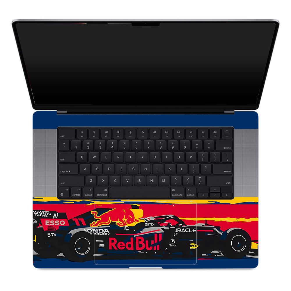 Red Bull Racing Formula One Team MacBook Pro 16 M1, M2, M3, M4 2021-2024 3D Laptop Skin