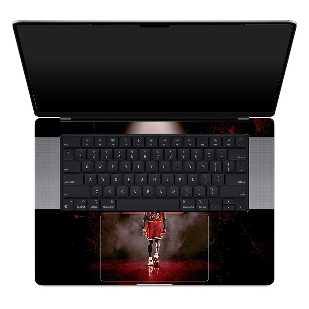 Jordan 23 MacBook Pro 16 M1, M2, M3, M4 2021-2024 3D Laptop Skin