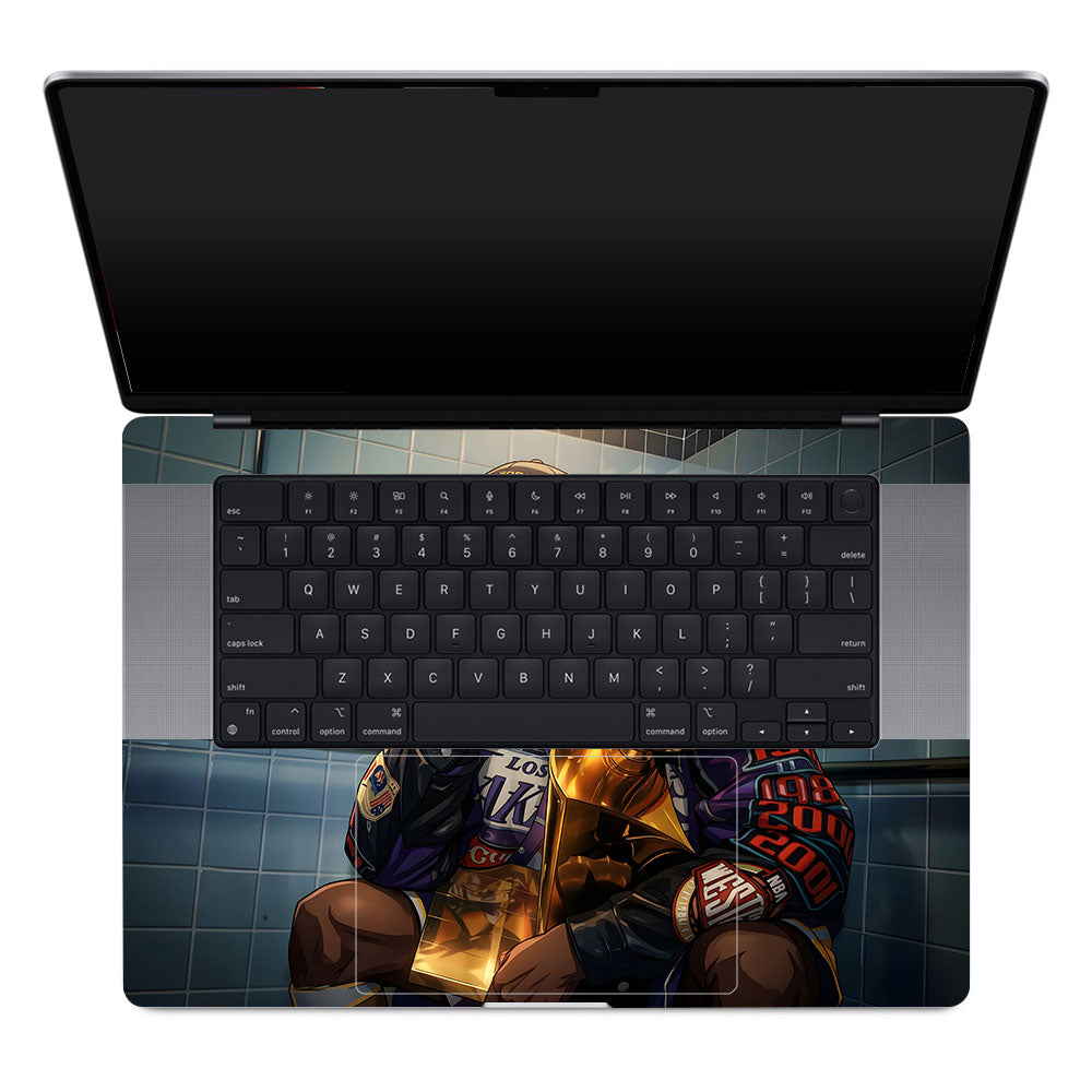 Kobe Trophy MacBook Pro 16 M1, M2, M3, M4 2021-2024 3D Laptop Skin