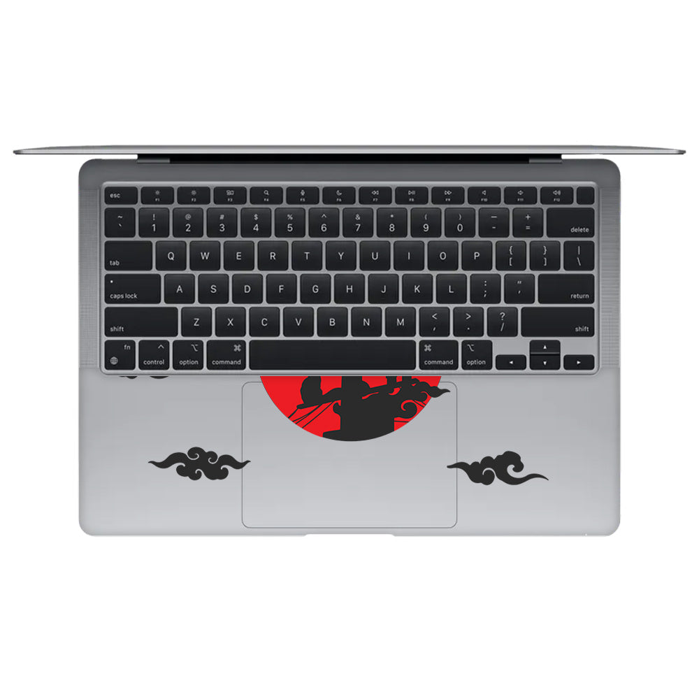 Transparent Moonlit Ninja MacBook Air 13 M1 2020 Laptop Skin