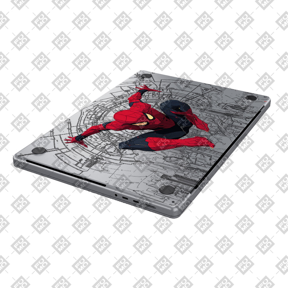 Transparent Web of Destiny MacBook Air 13 M1 2020 Laptop Skin