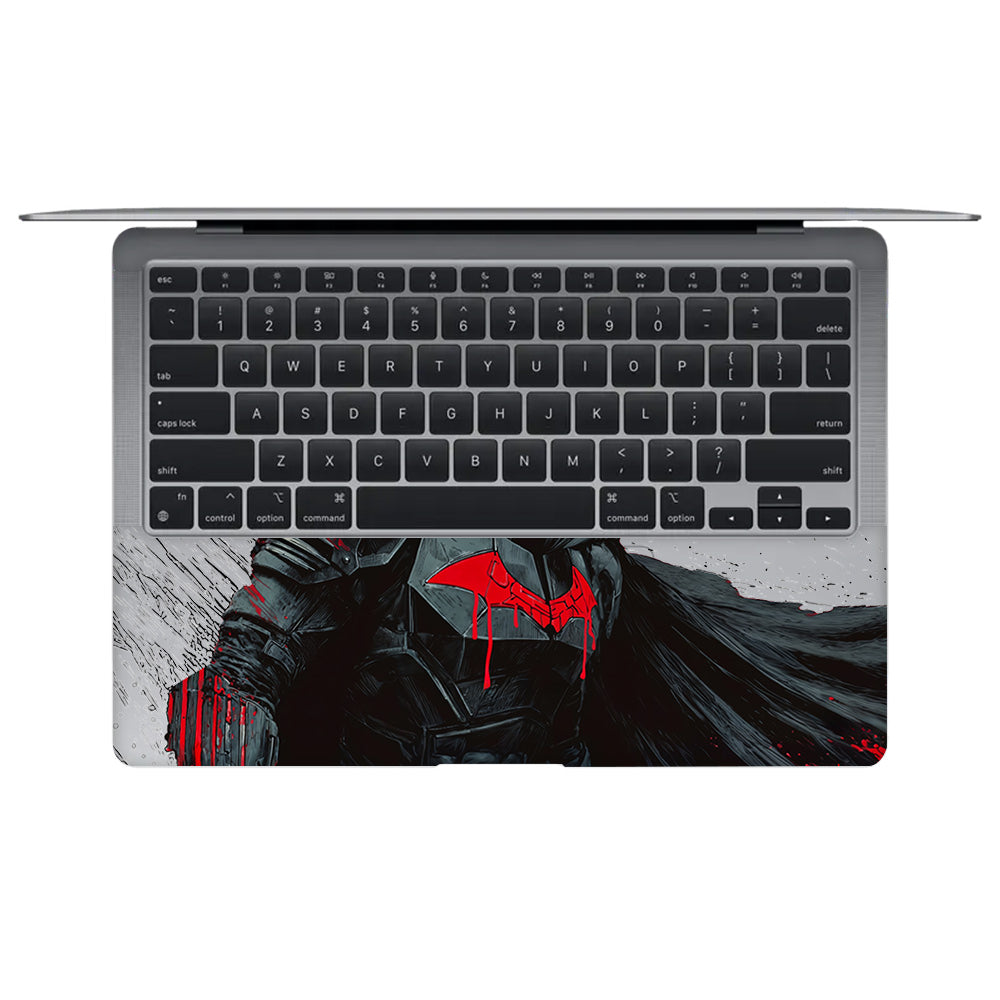 Transparent Dark Knight MacBook Air 13 M1 2020 Laptop Skin