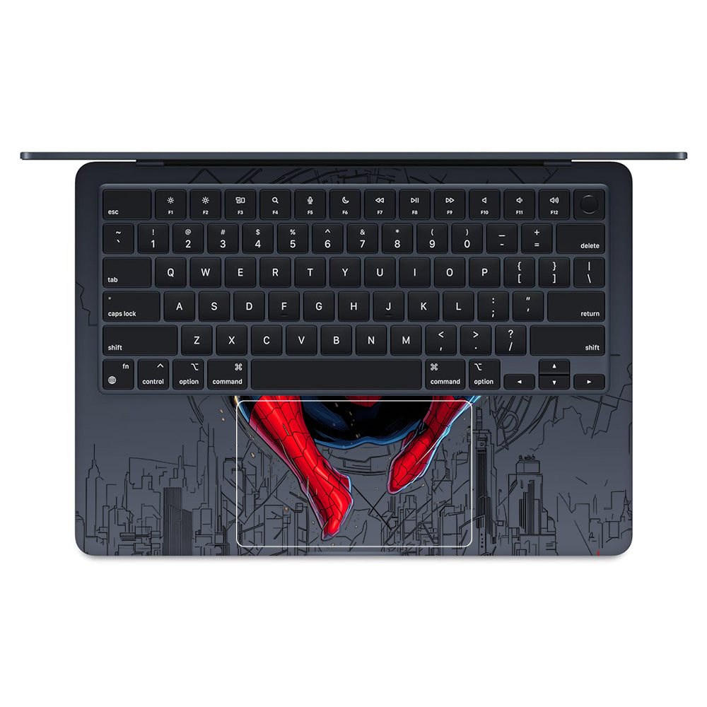 Transparent Web of Destiny MacBook Air 13 M2 2022 Laptop Skin