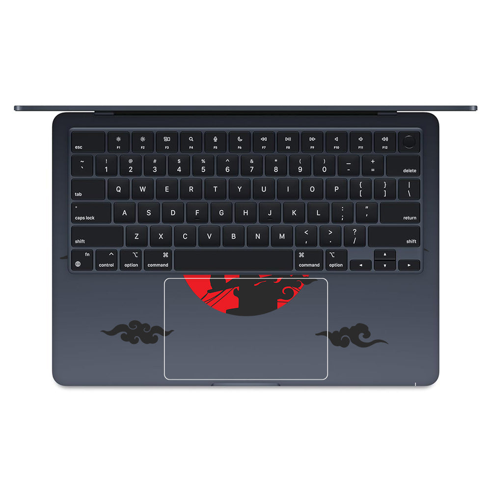 Transparent Moonlit Ninja MacBook Air 13 M3 2024 Laptop Skin