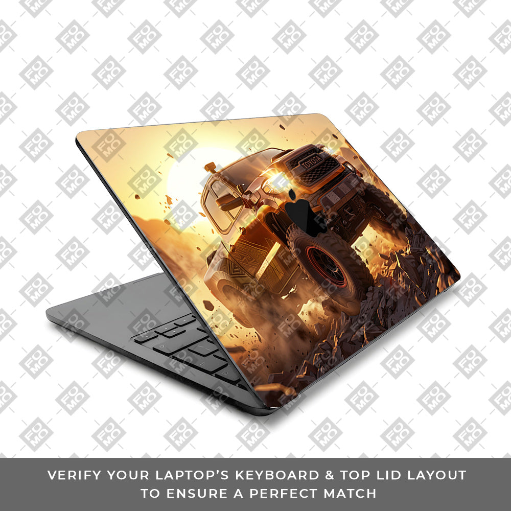 Toyota Off Road Beast MacBook Air 15 M2 2023 Laptop Skin