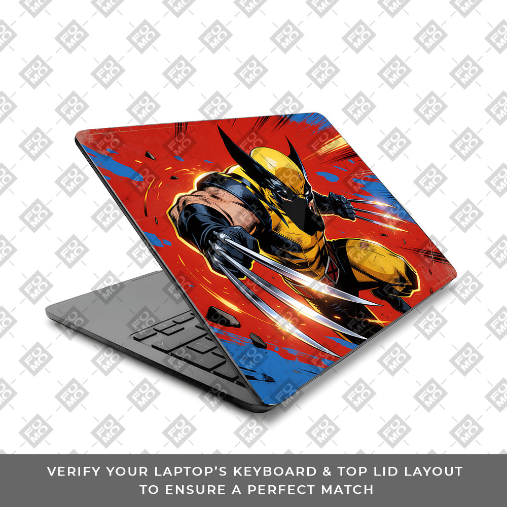 Adamantium Rage MacBook Air 15 M2 2023 Laptop Skin