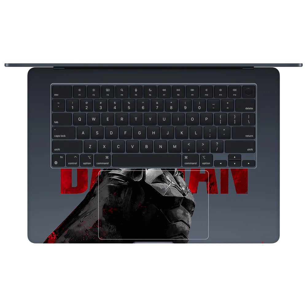 Transparent Shadow Vigilante MacBook Air 15 M3 2024 Laptop Skin