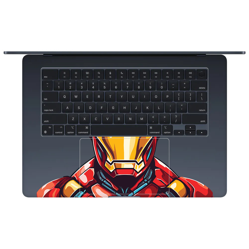 Transparent Arc Reactor MacBook Air 15 M3 2024 Laptop Skin