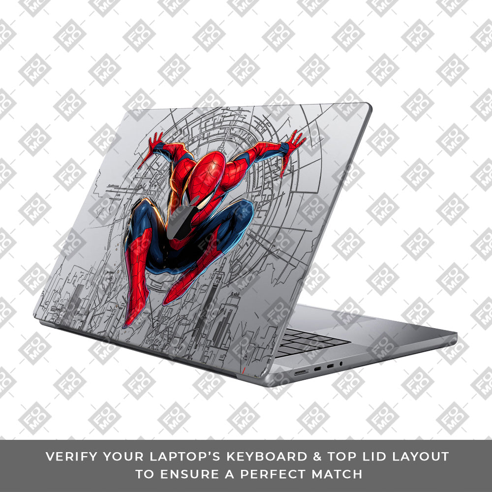 Transparent Web of Destiny MacBook Pro 13 Intel 2020 Laptop Skin