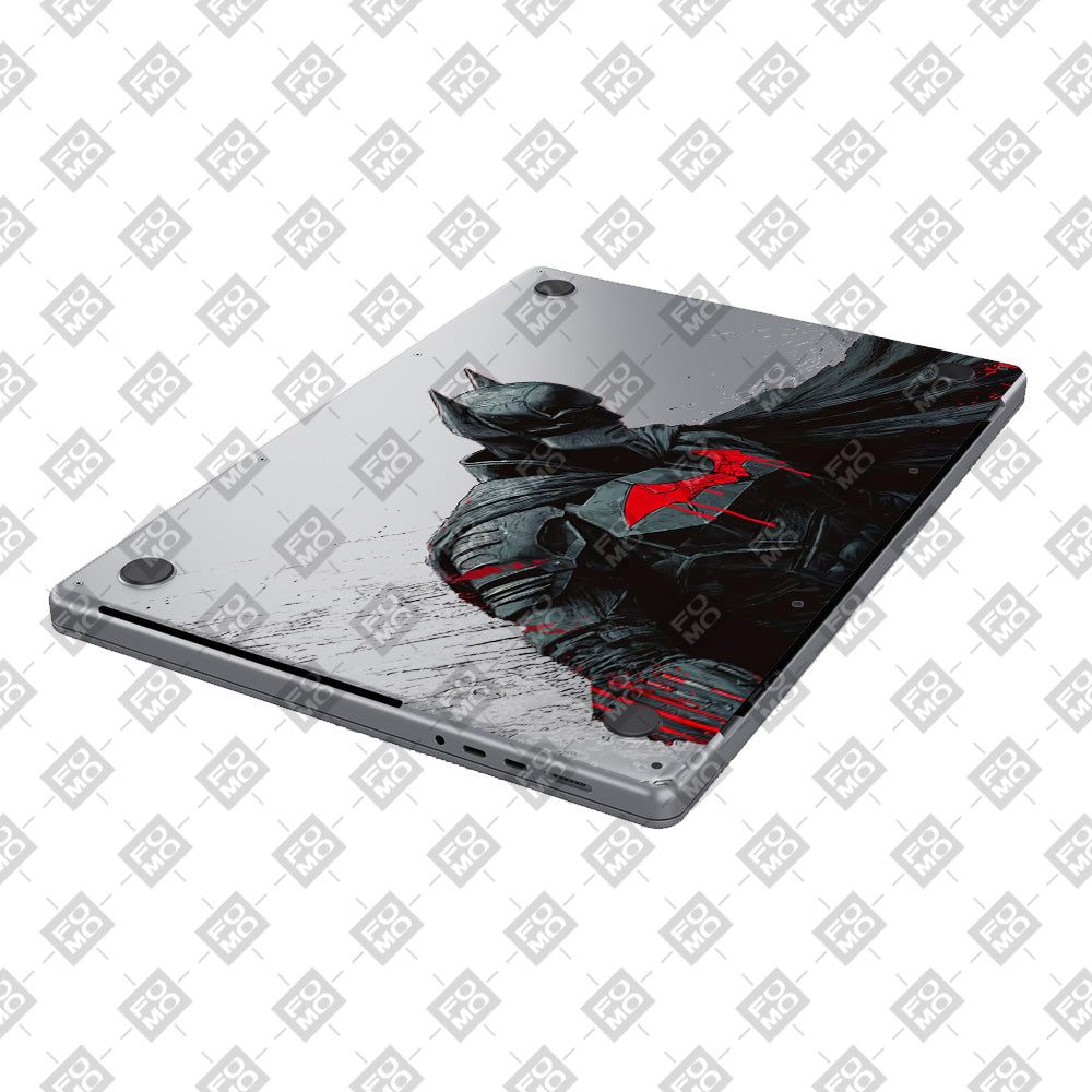 Transparent Dark Knight MacBook Pro 13 Intel 2020 Laptop Skin