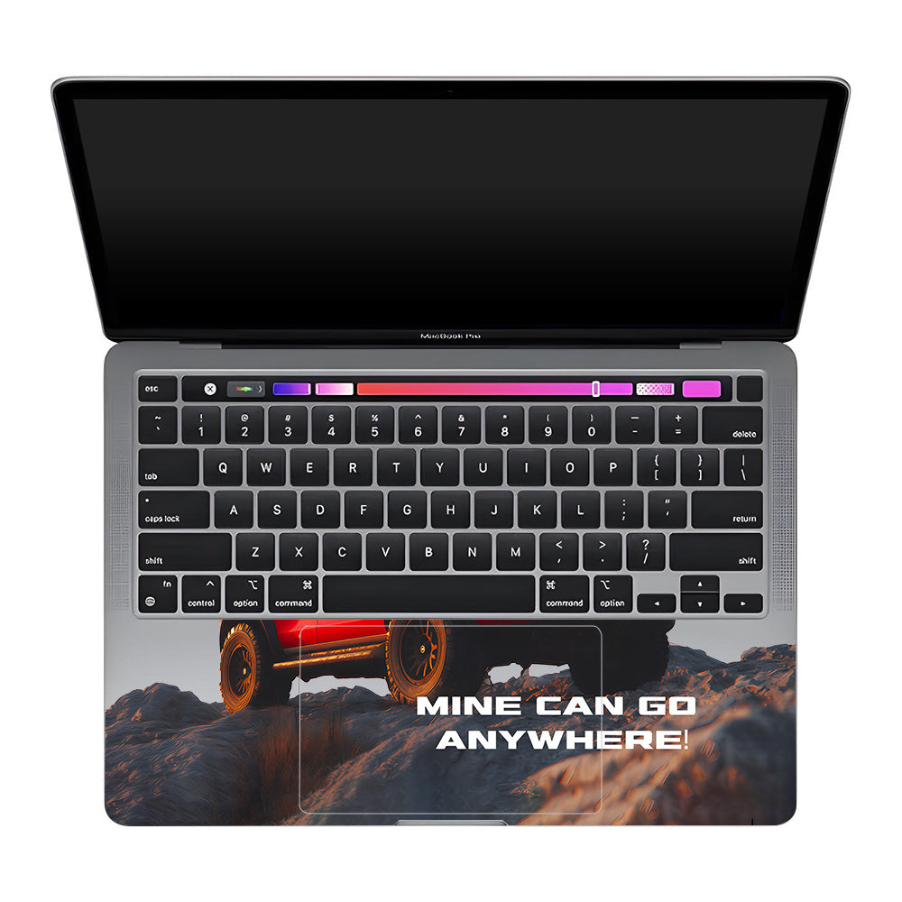 Transparent Off-Road Beast MacBook Pro 13 Intel 2020 Laptop Skin