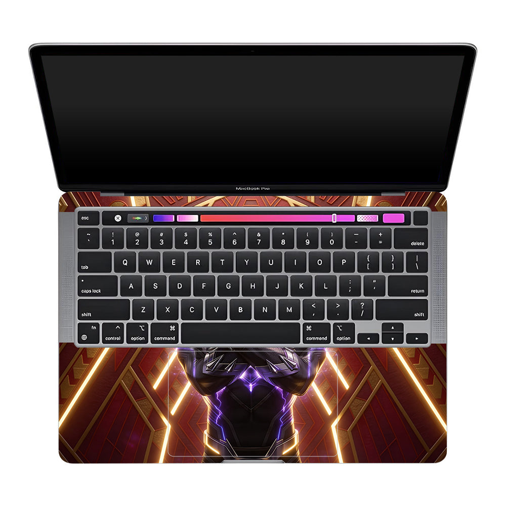 Black Panther Wakanda's King MacBook Pro 13 Intel 2020 3D Laptop Skin