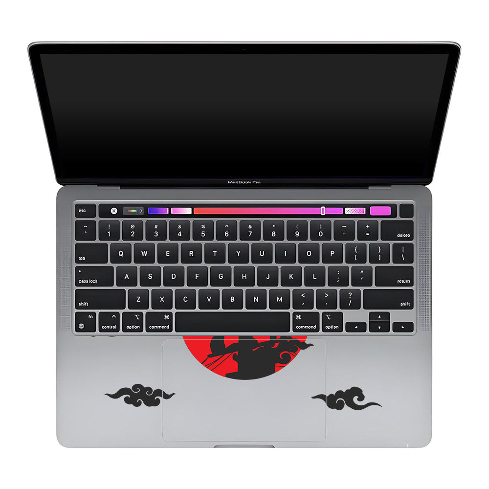 Transparent Moonlit Ninja MacBook Pro 13 M1 2020 Laptop Skin