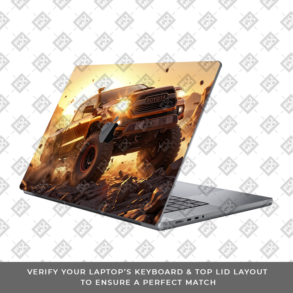 Toyota Off Road Beast MacBook Pro 13 M1 2020 Laptop Skin