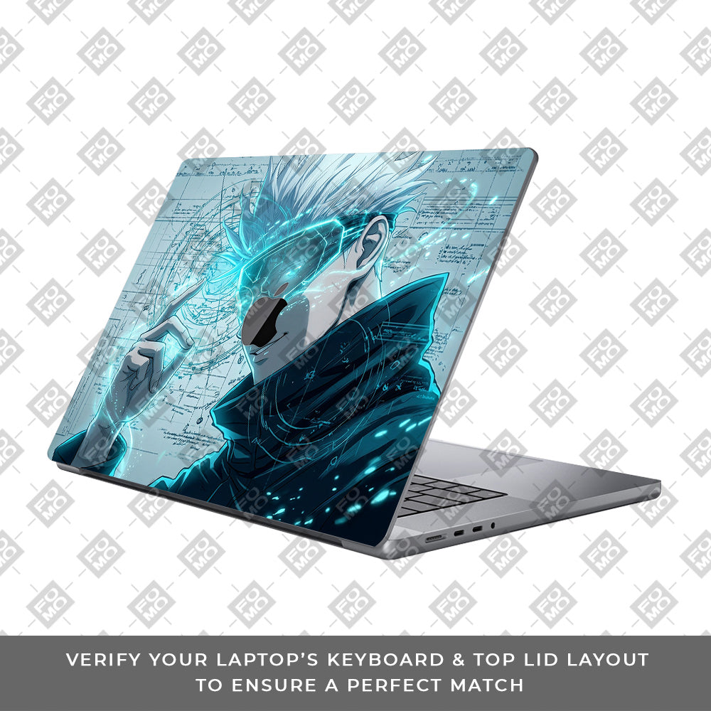 Gojo Satoru Power MacBook Pro 13 M1 2020 Laptop Skin