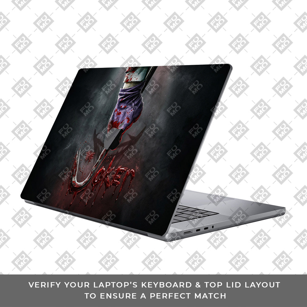 Bloodline of Joker MacBook Pro 16 M1, M2, M3, M4 2021-2024 Laptop Skin
