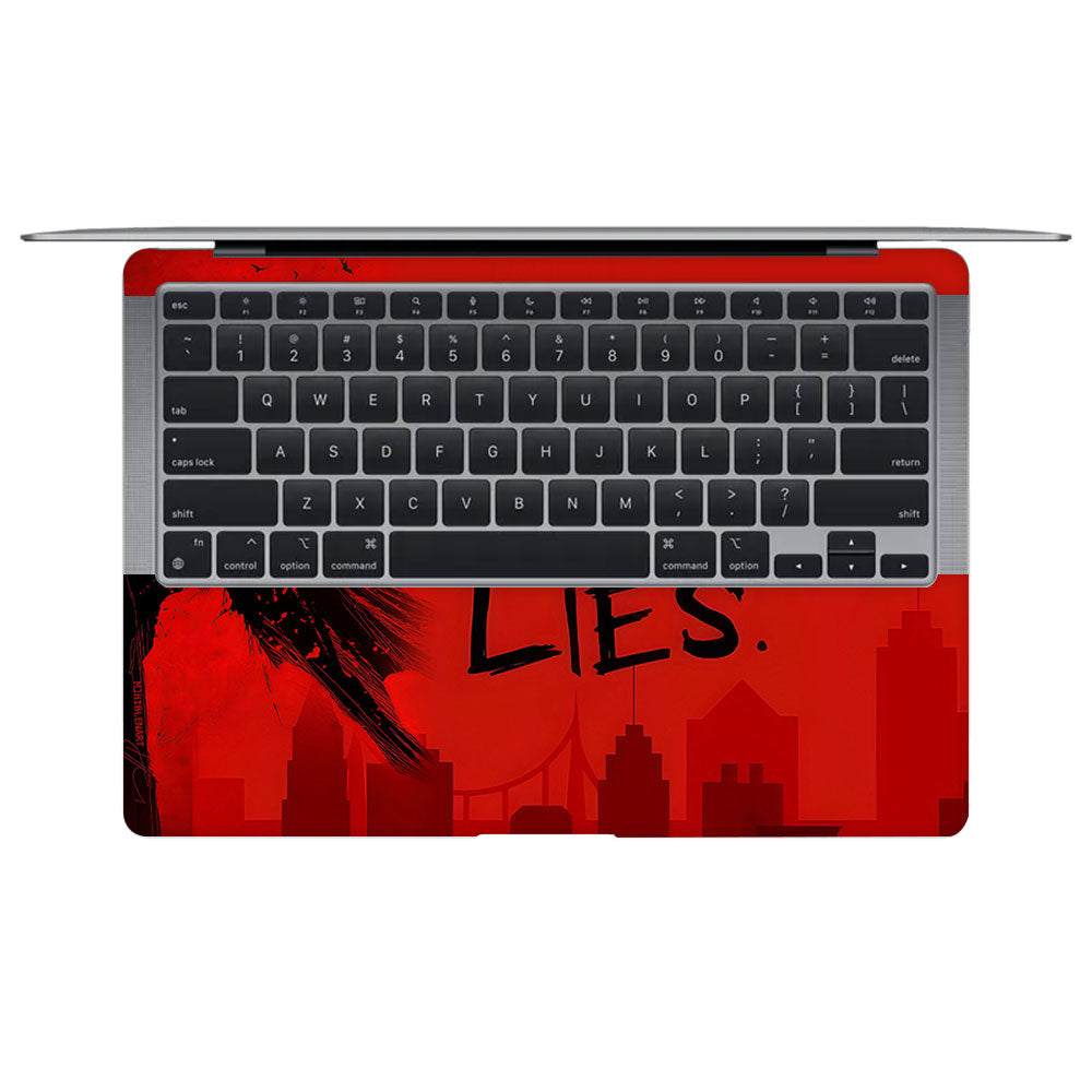 Batman No More Lies MacBook Air 13 Intel 2020 3D Laptop Skin