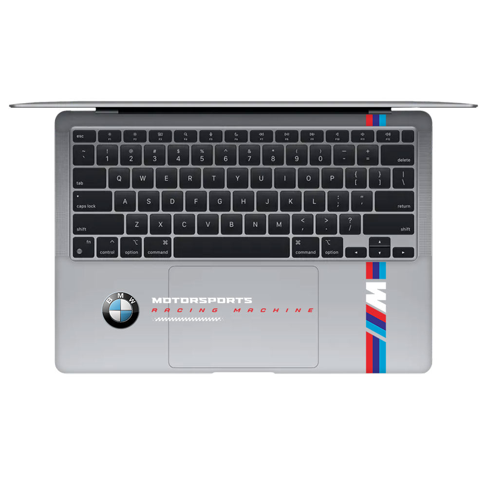 Transparent BMW Racing Graphic MacBook Air 13 Intel 2020 Laptop Skin