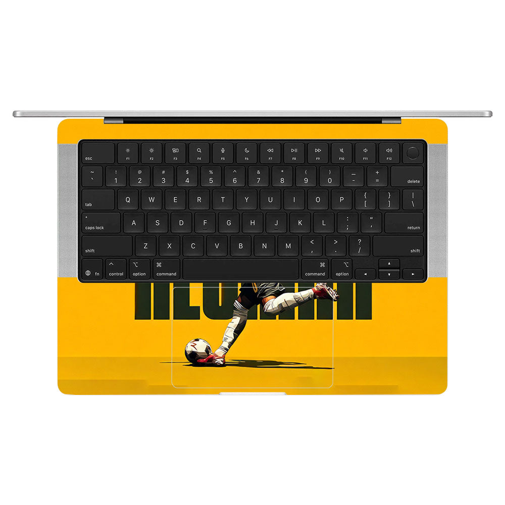 Neymar Brazil Drip Web MacBook Pro 14 M5 2025 3D Laptop Skin