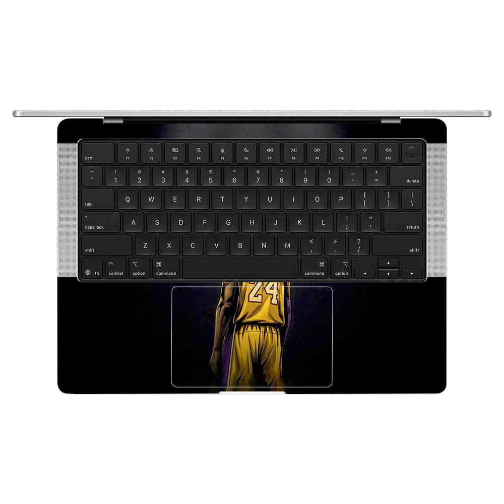 Mamba Legacy MacBook Pro 14 M5 2025 3D Laptop Skin