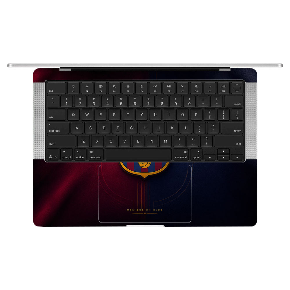 Catalan Pride Barcelona Legacy Web MacBook Pro 14 M5 Pro/Max 2026 3D Laptop Skin