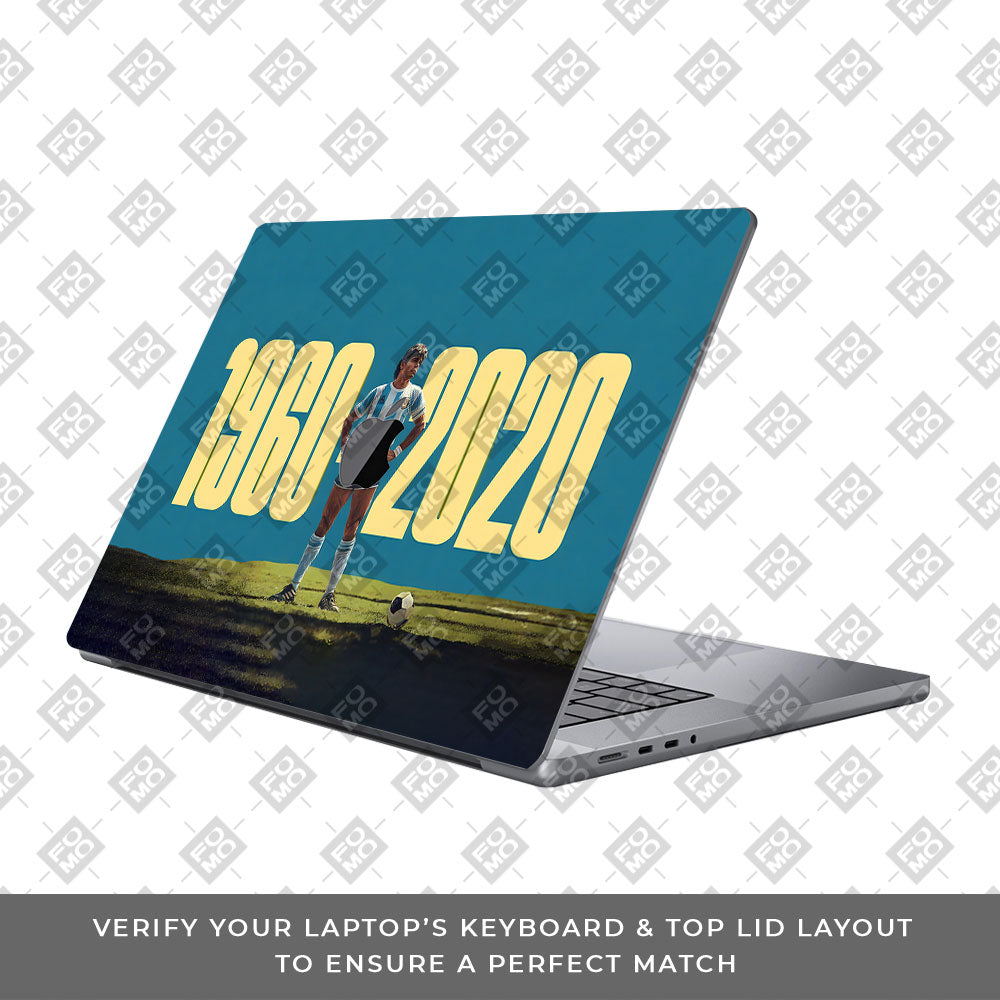 GOAT Era 1960 - 2020 Web MacBook Pro 14 M5 Pro/Max 2026 3D Laptop Skin