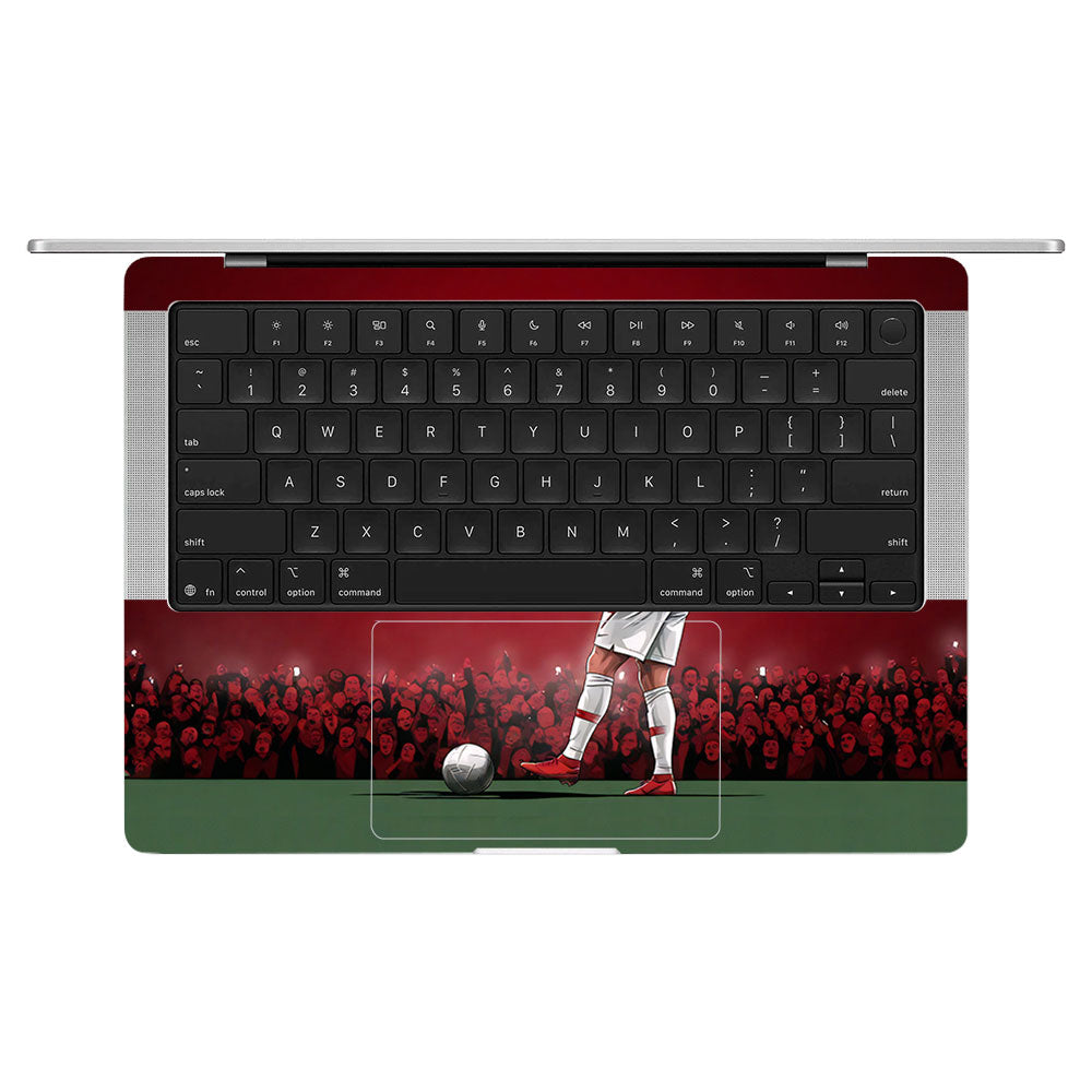 Ronaldo Cold Mode MacBook Pro 14 M5 Pro/Max 2026 3D Laptop Skin