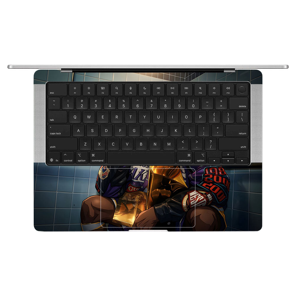 Kobe Trophy MacBook Pro 14 M5 Pro/Max 2026 3D Laptop Skin