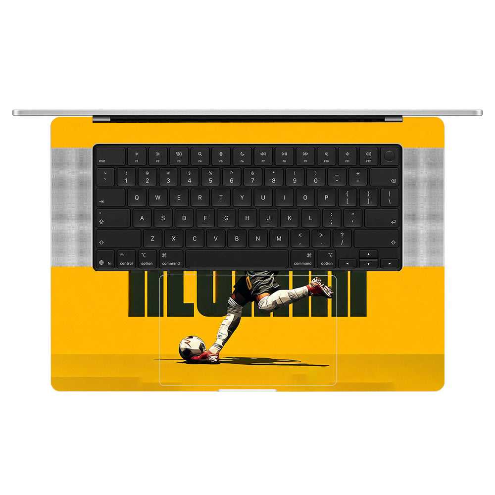 Neymar Brazil Drip Web MacBook Pro 16 M5 Pro/Max 2026 3D Laptop Skin