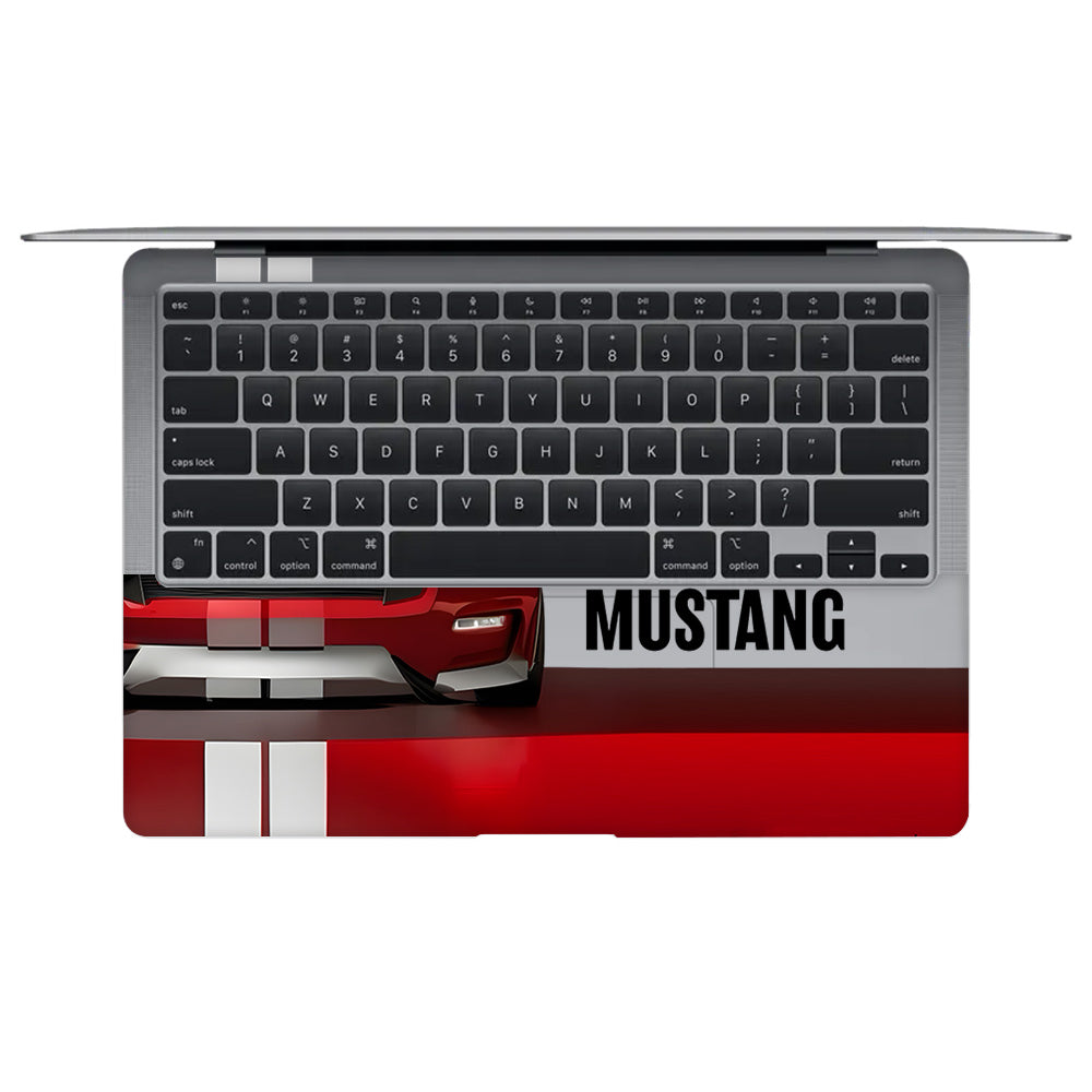 Transparent Mustang Power MacBook Air 13 Intel 2020 Laptop Skin