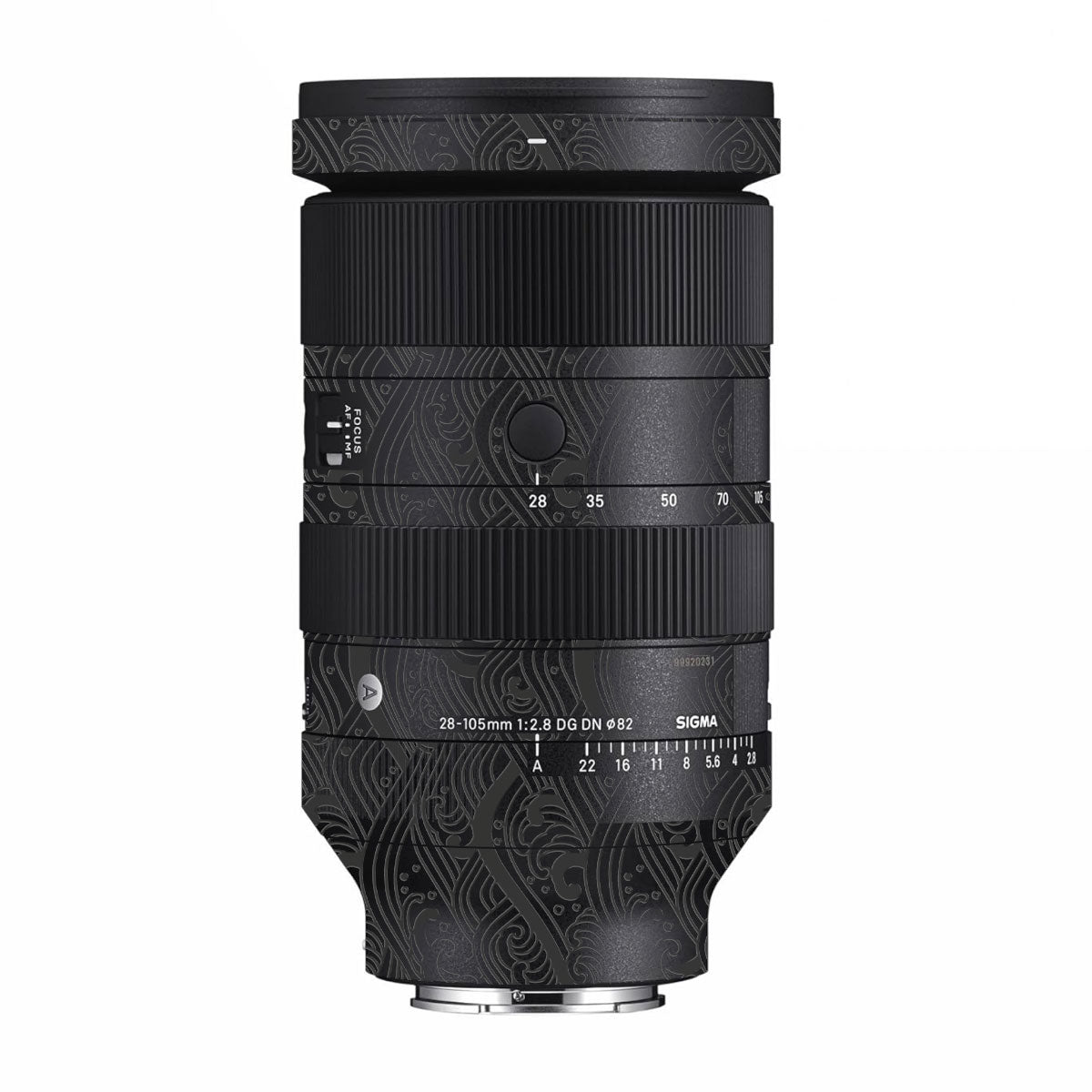 Textured Matte Charcoal Sigma 28-105mm F/2.8 DG DN Sony E Camera Lens Skin