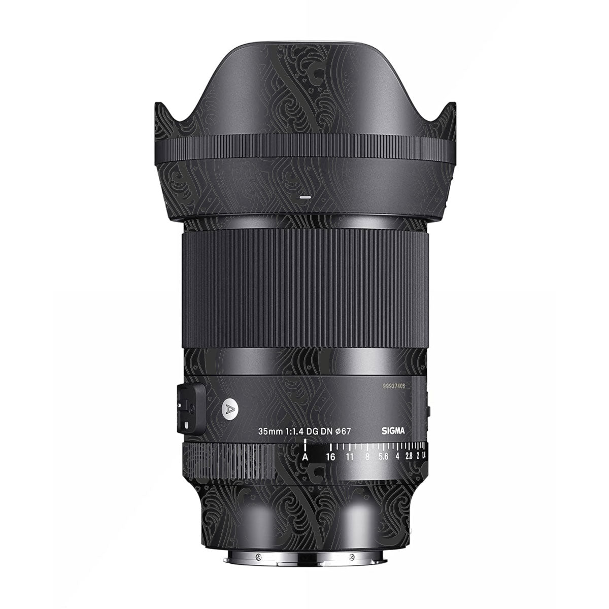Textured Matte Charcoal Sigma 35mm F/1.4 DG DN Art Camera Lens Skin