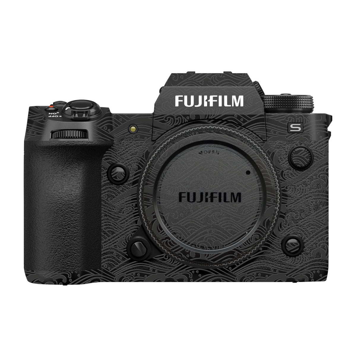 Textured Matte Charcoal Fujifilm X-H2S Camera Skin