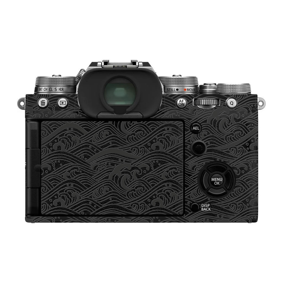Textured Matte Charcoal FujiFilm X-T4 Camera Skin